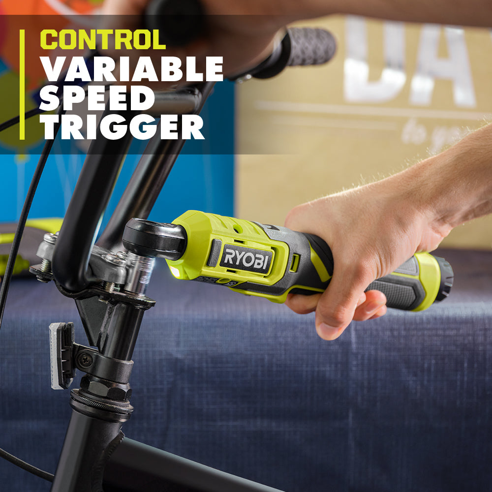 USB Lithium 3/8" Light Duty Ratchet Kit