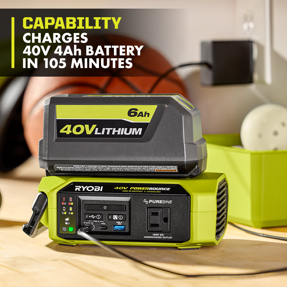 40V 300W Power Source/Charger