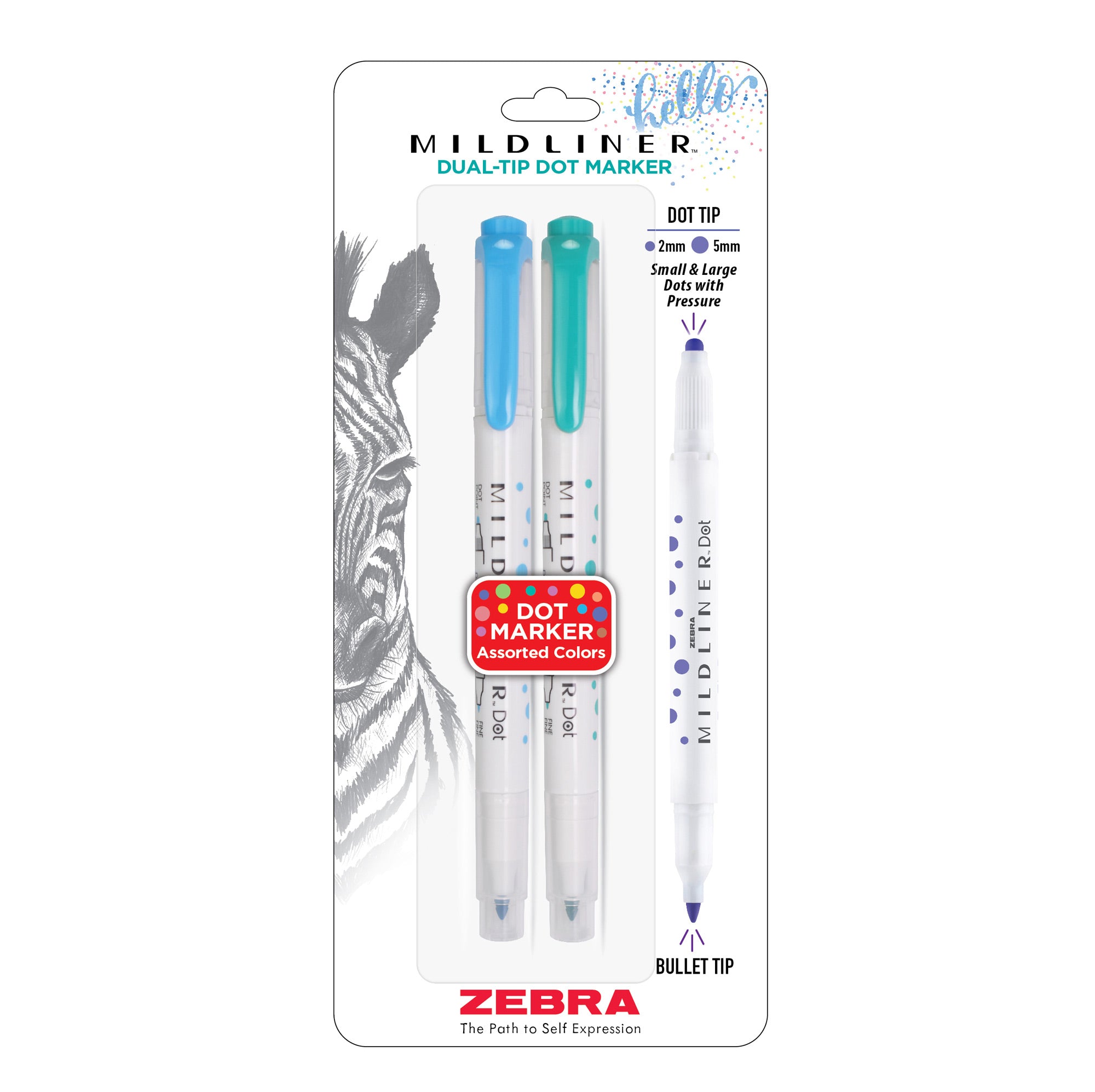 Cyan and Summer Green