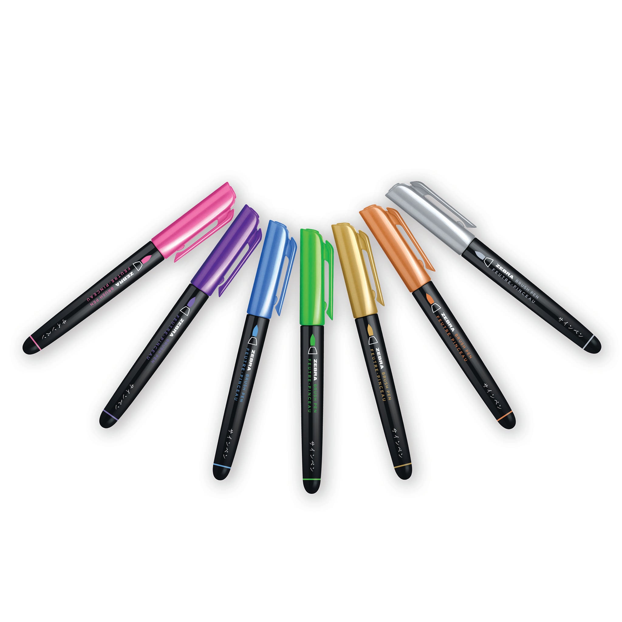Metallic_Brush_Pens_Fanned_Group
