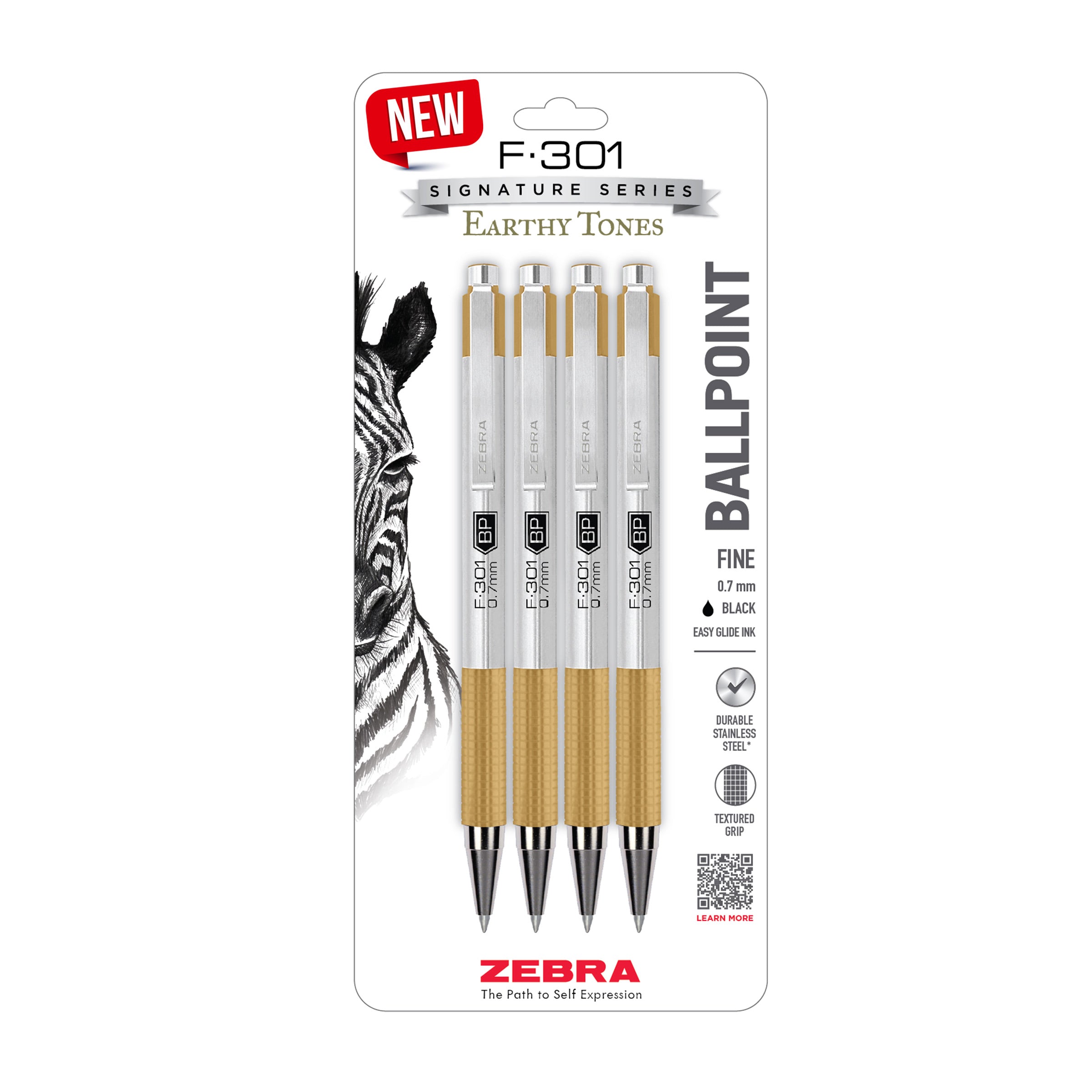 NEW-27254_F-301_R-BP_0.7mm_Earthy_Sandstone-Barrels_4pk_f17b5d87-cb34-4359-bc8d-235f83225f9a